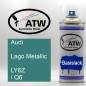 Preview: Audi, Lago Metallic, LY6Z / Q6: 400ml Sprühdose, von ATW Autoteile West.